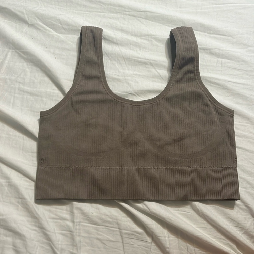 Luvlette brown sports bra XL